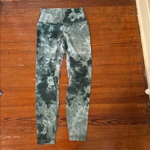 NWOT Lululemon Align High-Rise Pant 25” (Diamond Dye Starlight Smoked Spruce) 6